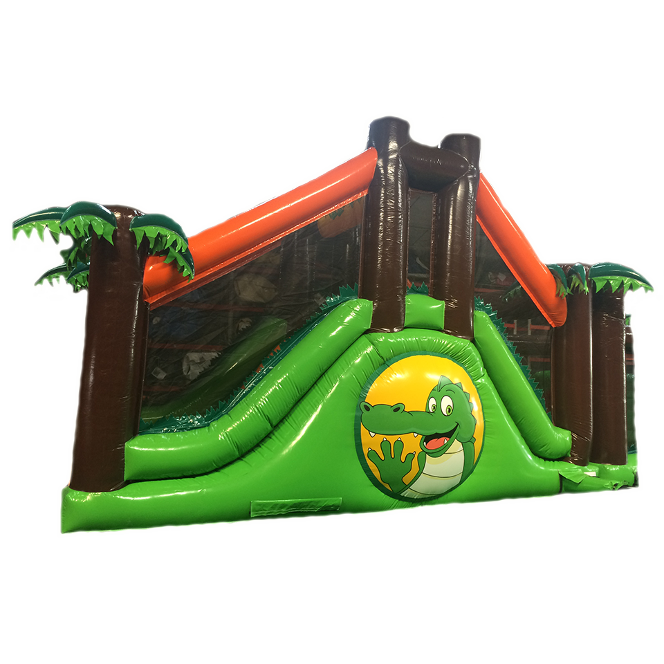2 Parties Course D'obstacles Alligator