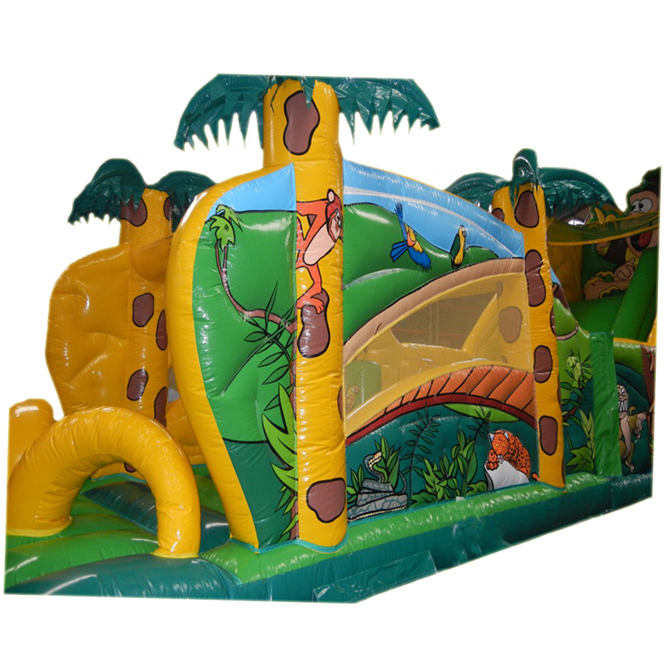 2-Part Gorilla Run with Inside Slide