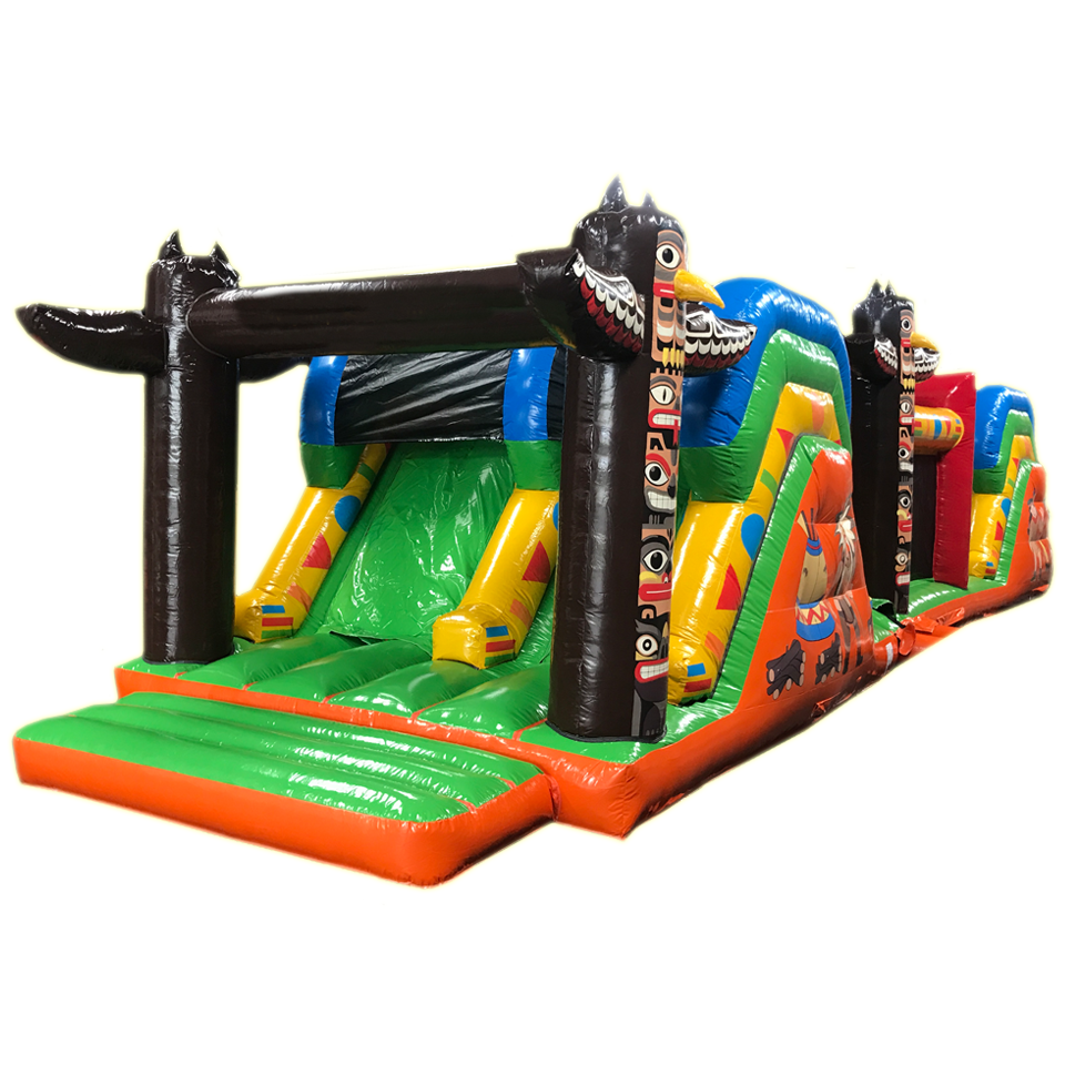 2 Parties Course D'obstacles Indien Run