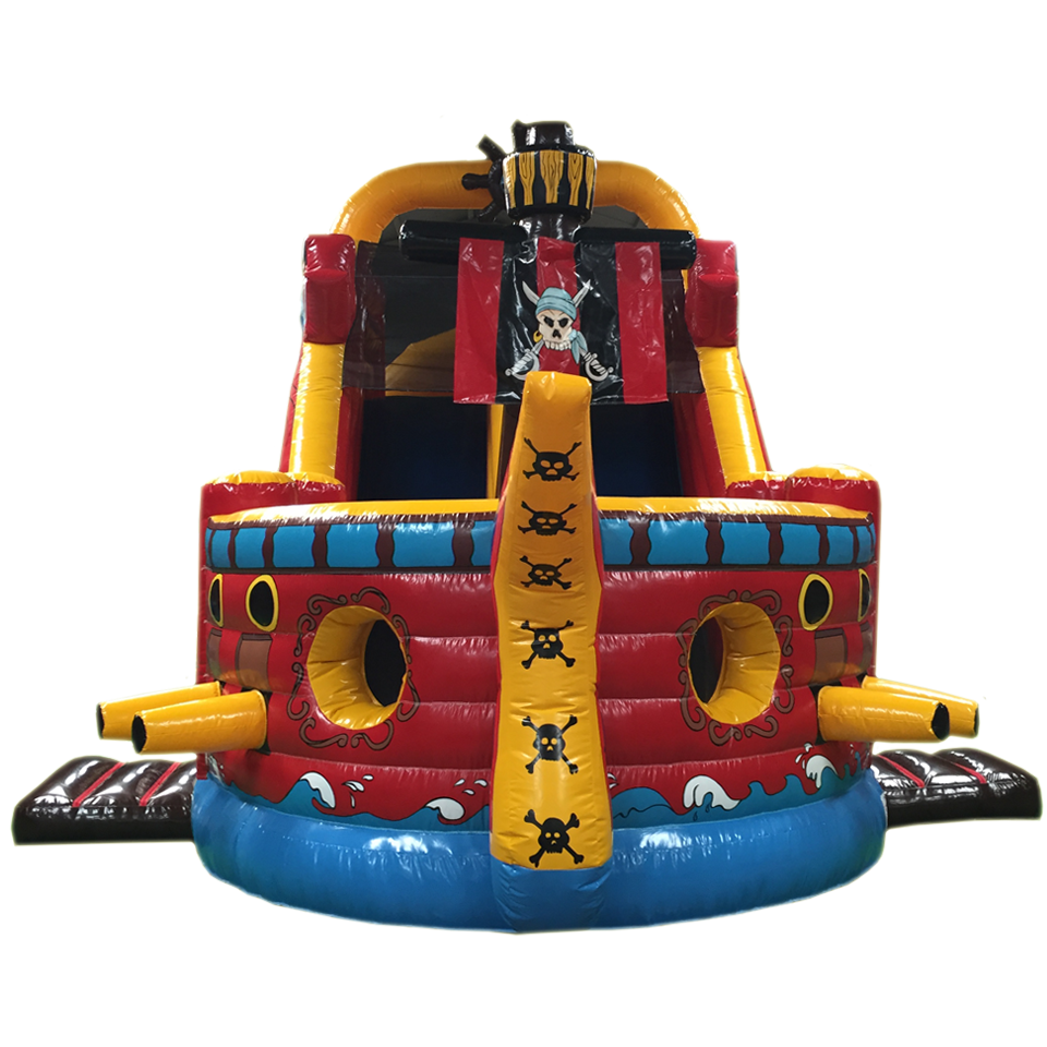 2 Parties Course D'obstacles Bateau Pirate Run
