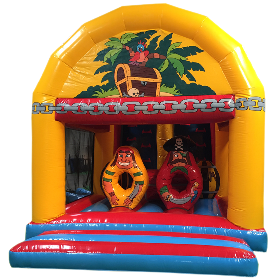 2 Parties Course D'obstacles Bateau Pirate Run