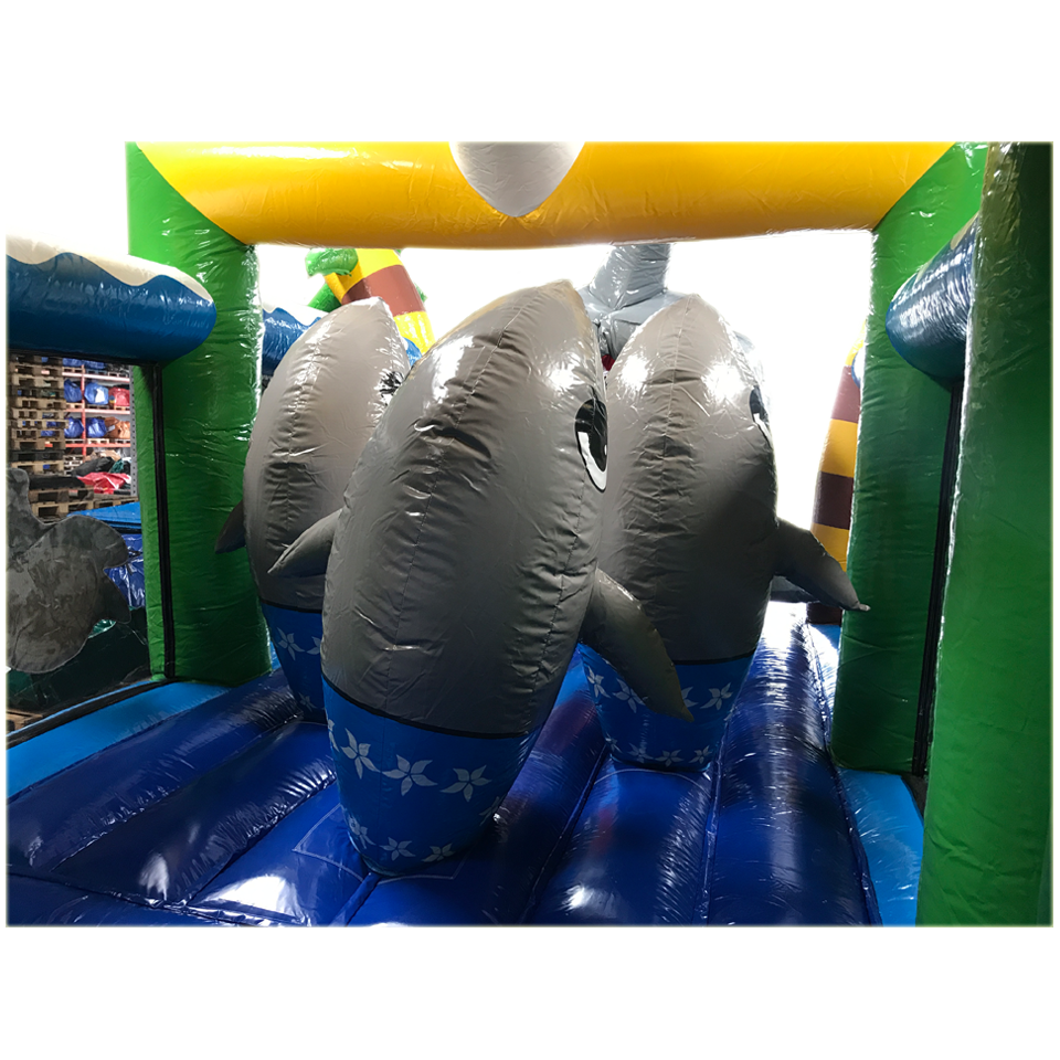 2 Parties Course D'obstacles Requins