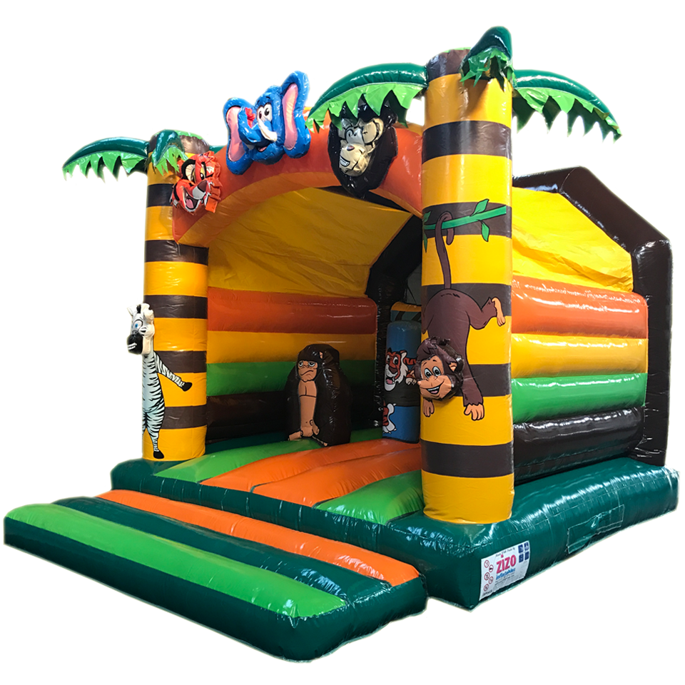 Midi Jungle Springkasteel