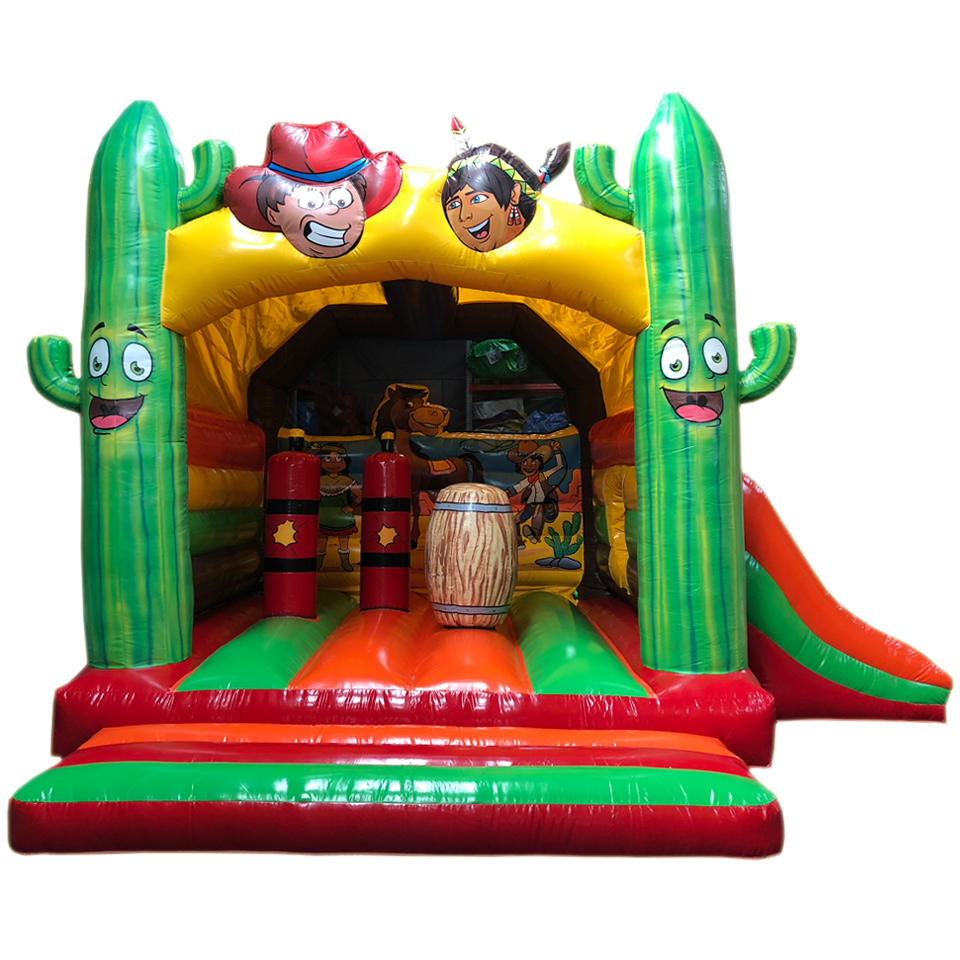Aframe Midi Os Western Springkasteel