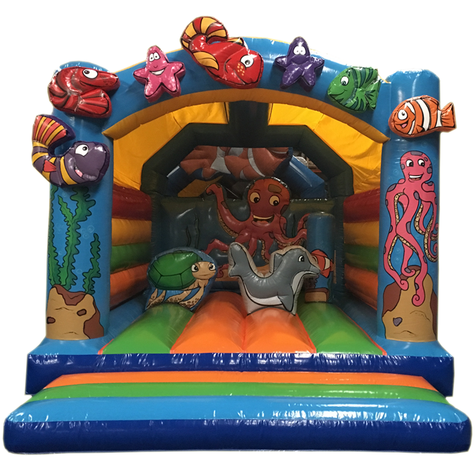 Aframe Midi Zee Springkasteel