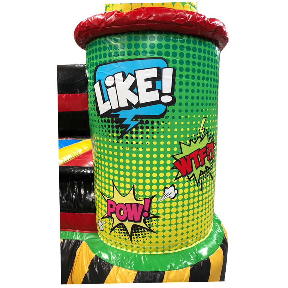 Anneau de boxe Pop Art