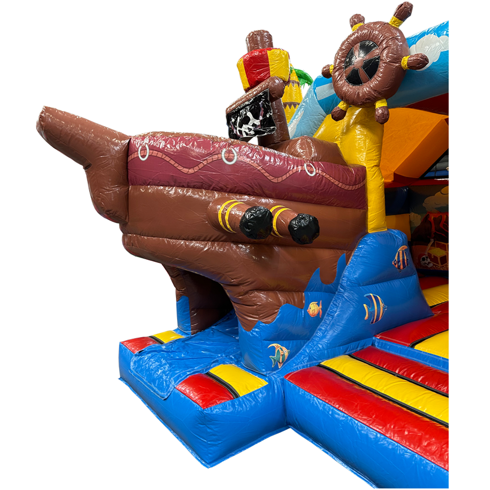 Piratenboot close up