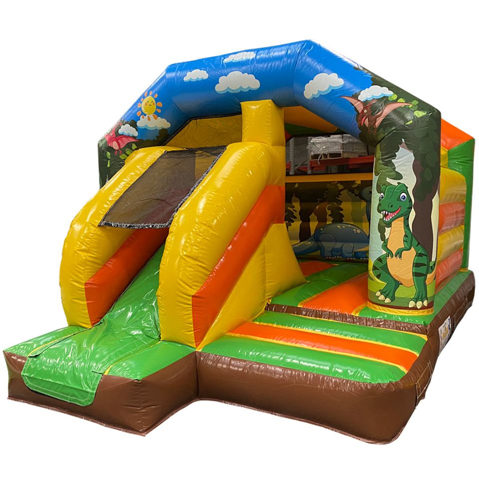 Combo Mini Dinosaurus Springkasteel 