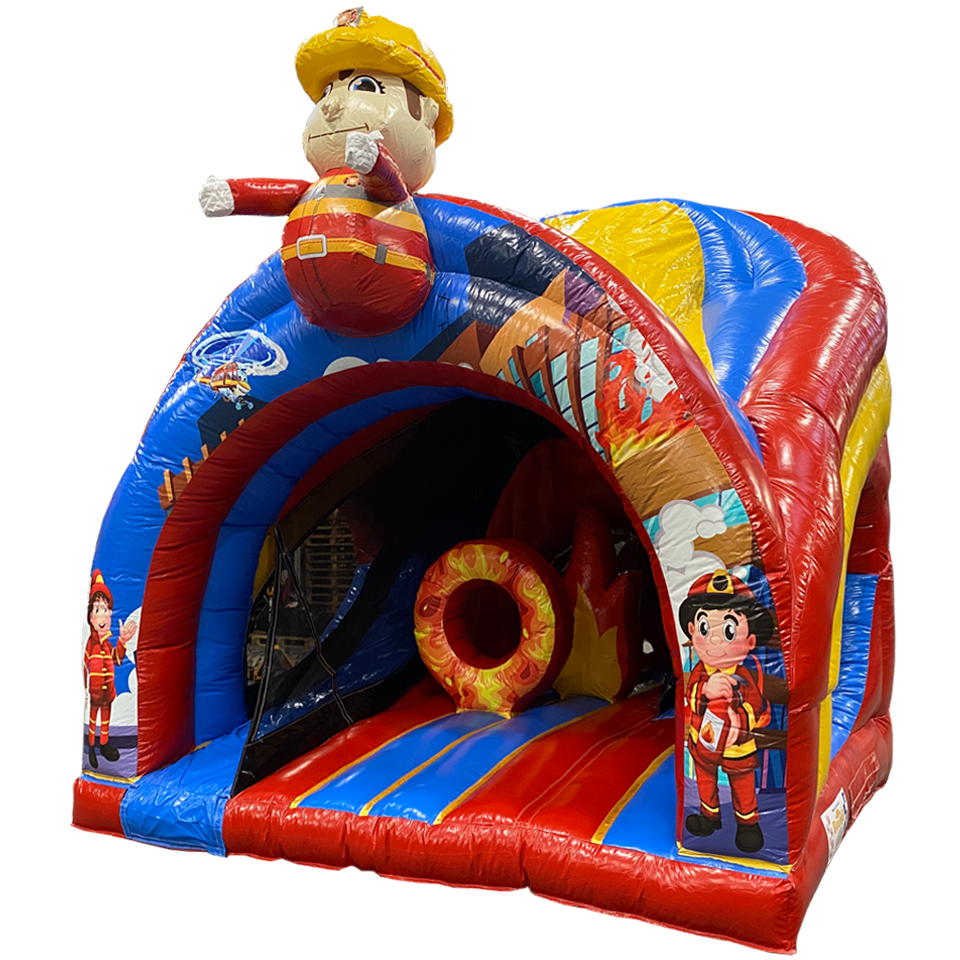 Curve Bounce N Slide Pompiers