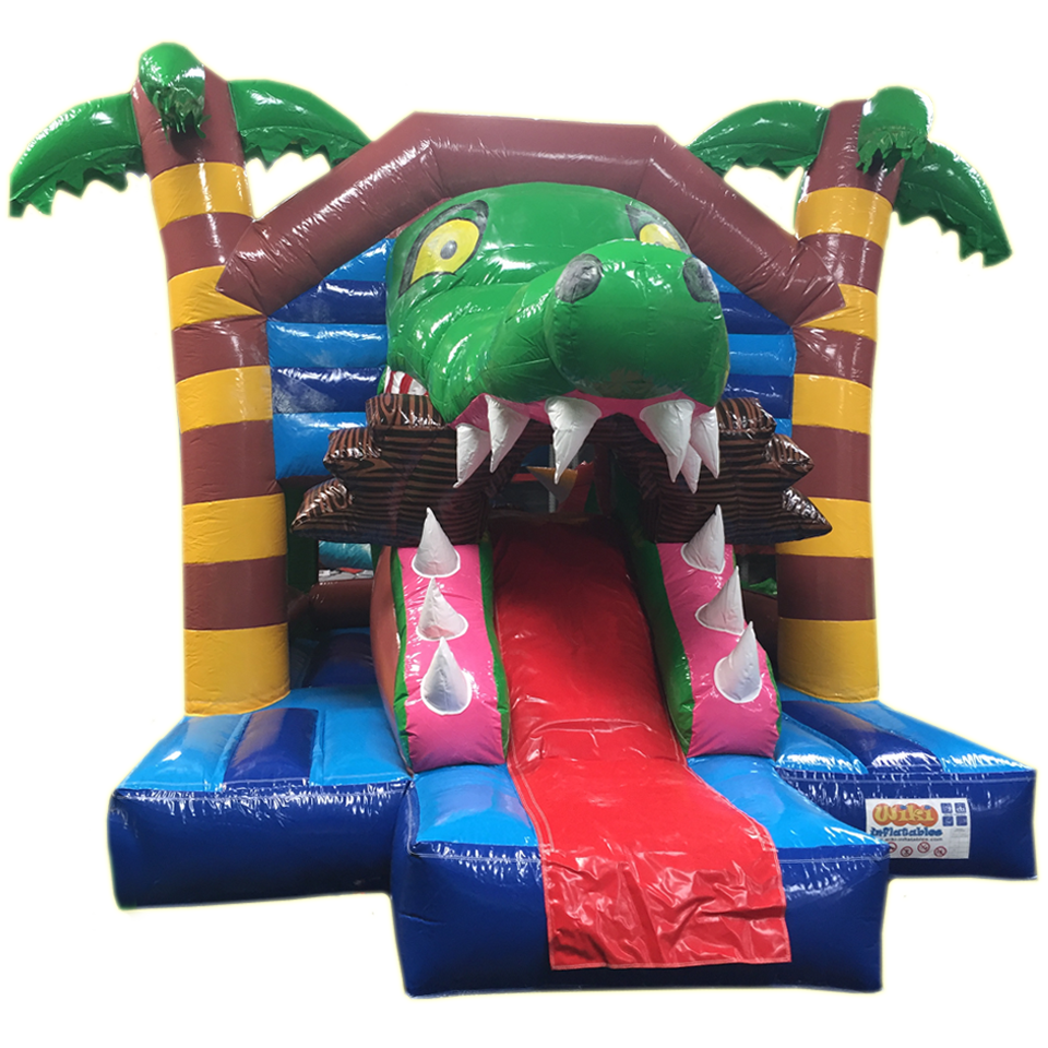 Fframe Midi Alligator Château gonflable 