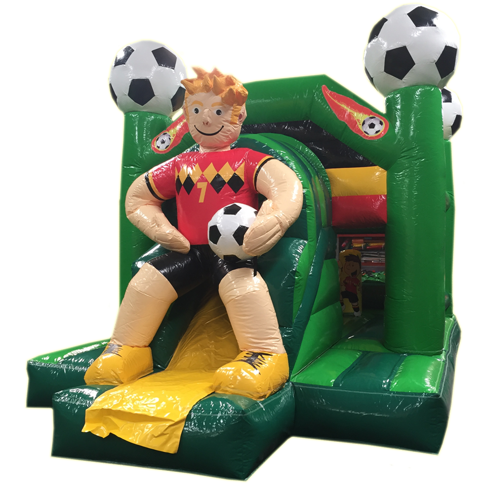 Fframe Midi Footballeur Château gonflable