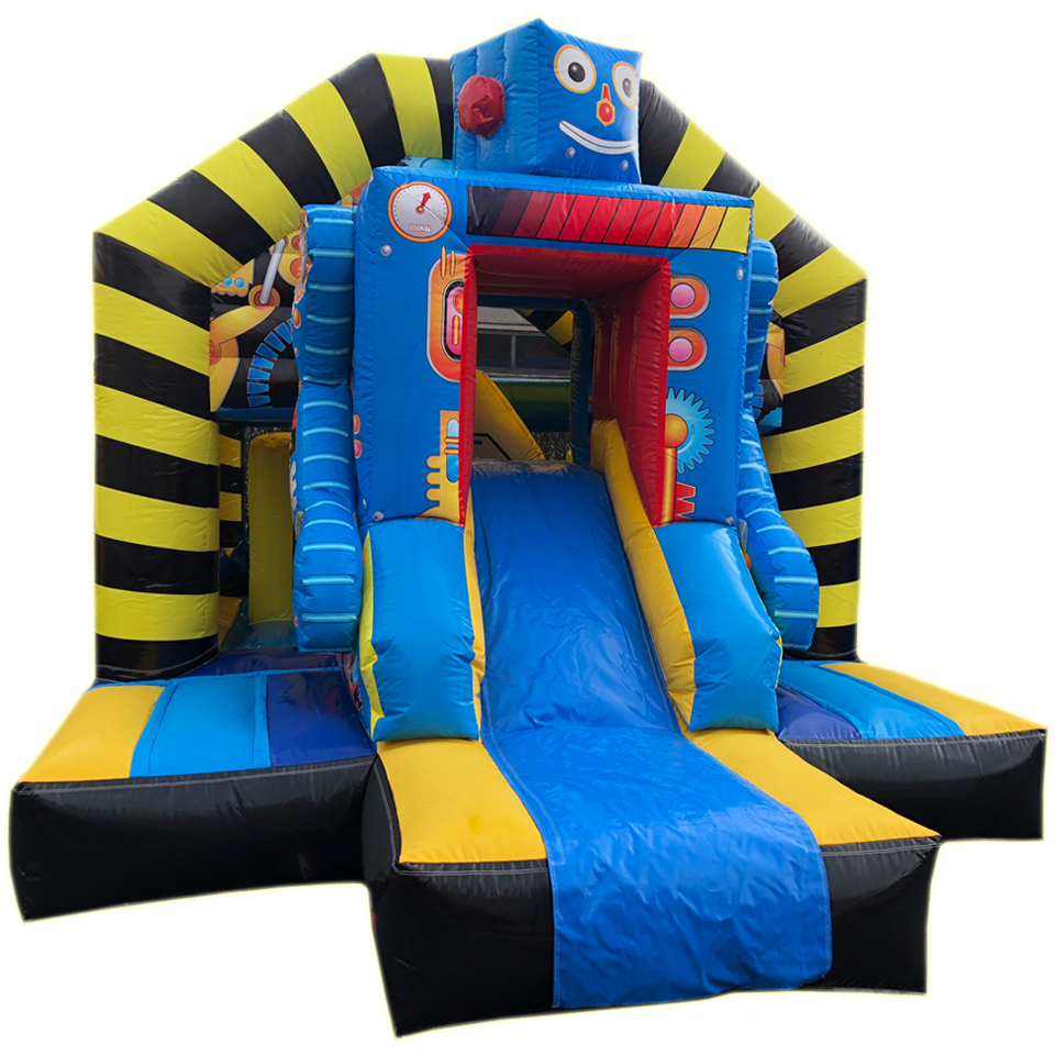 Fframe Midi Robot Springkasteel