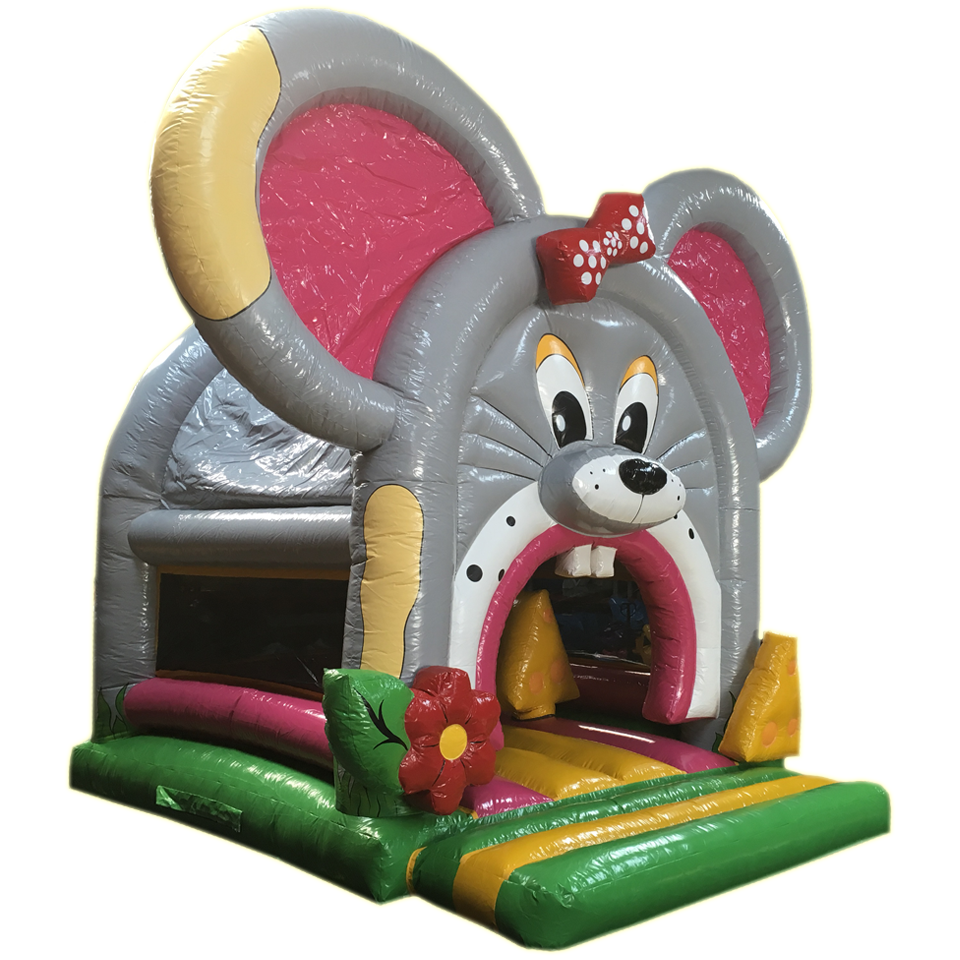 Front Play Midi Muis Springkasteel