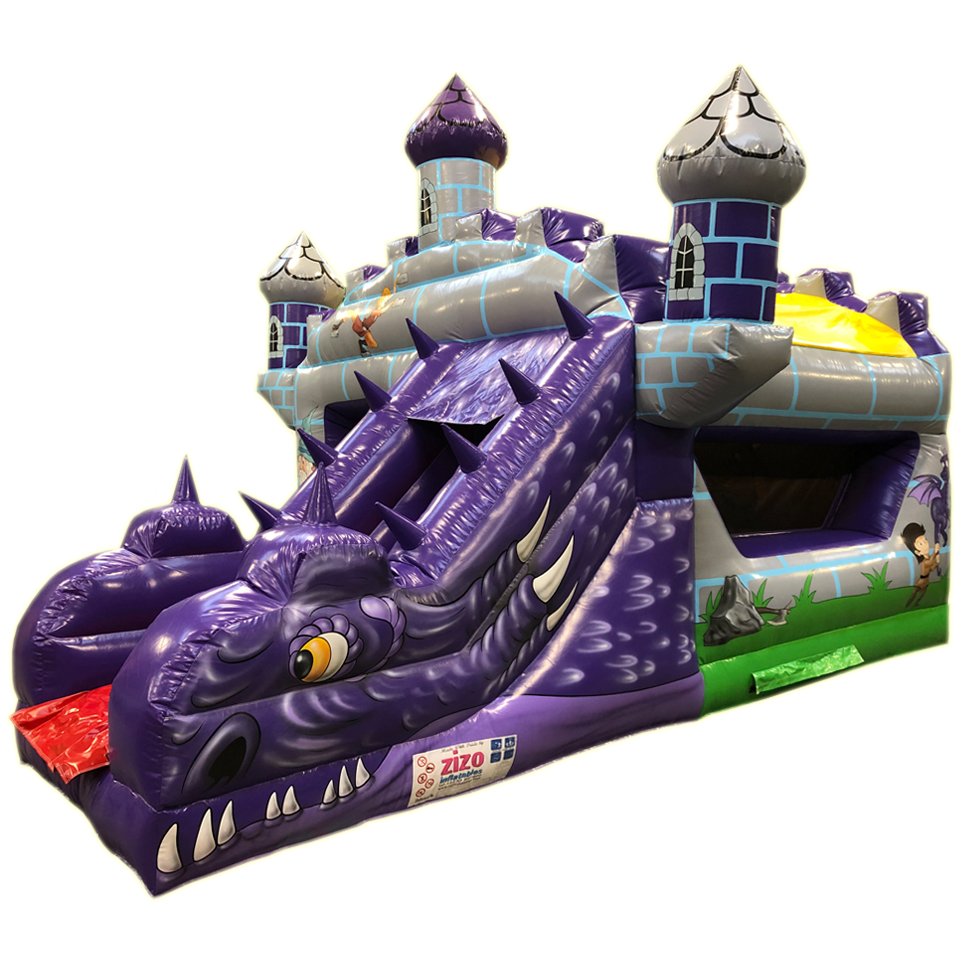 Funbox Midi Dragon Château Gonflable