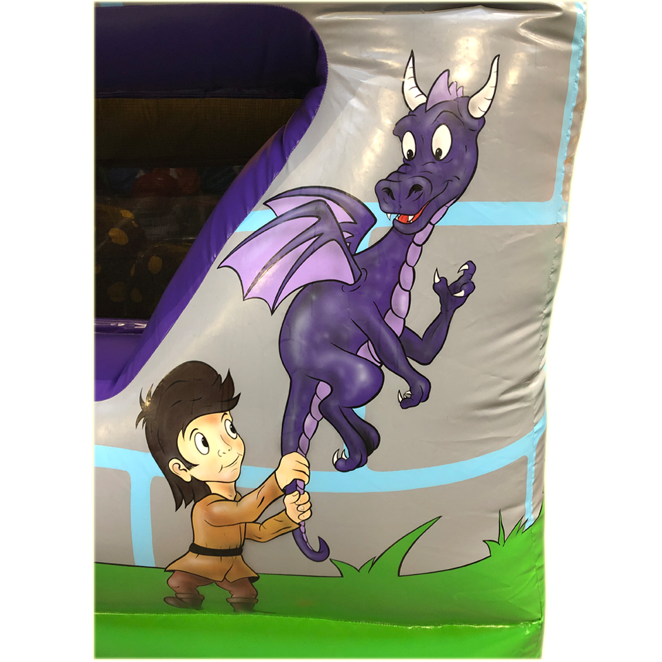 Funbox Midi Dragon Château Gonflable