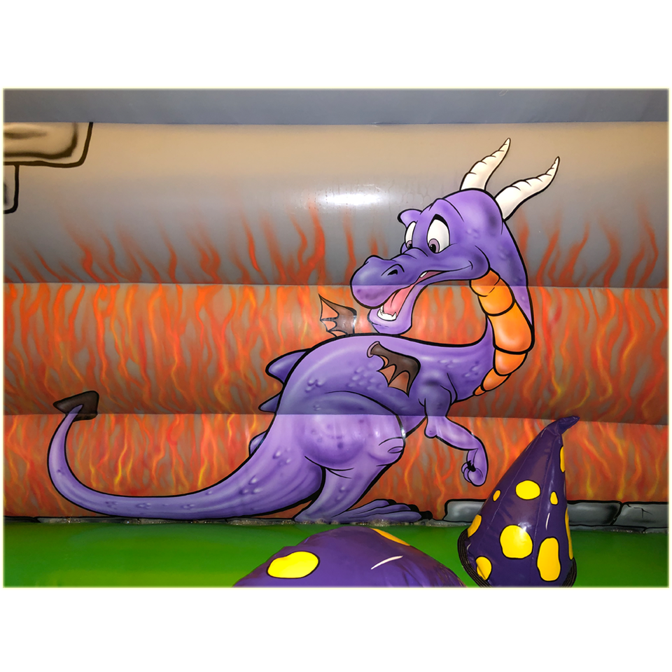 Funbox Midi Dragon Château Gonflable