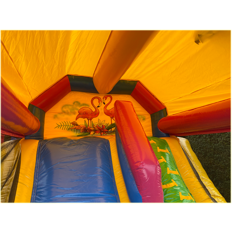 Inslide Midi Flamingo Château gonflable 
