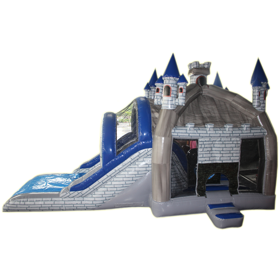 Château de Chevalier avec Grand Toboggan