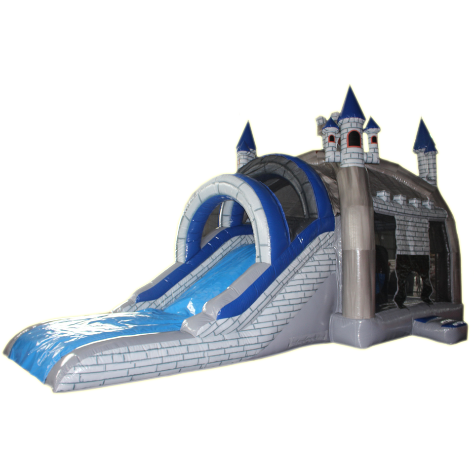 Château de Chevalier avec Grand Toboggan