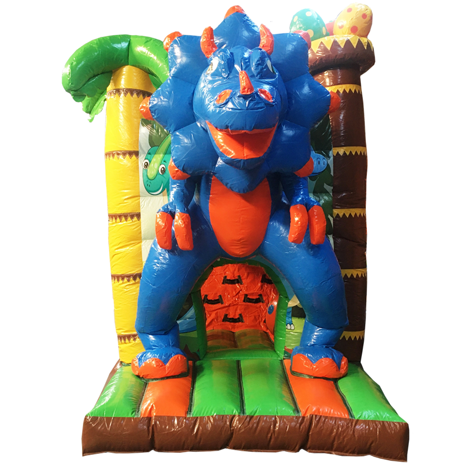 Voorkant dino hindernisbaan