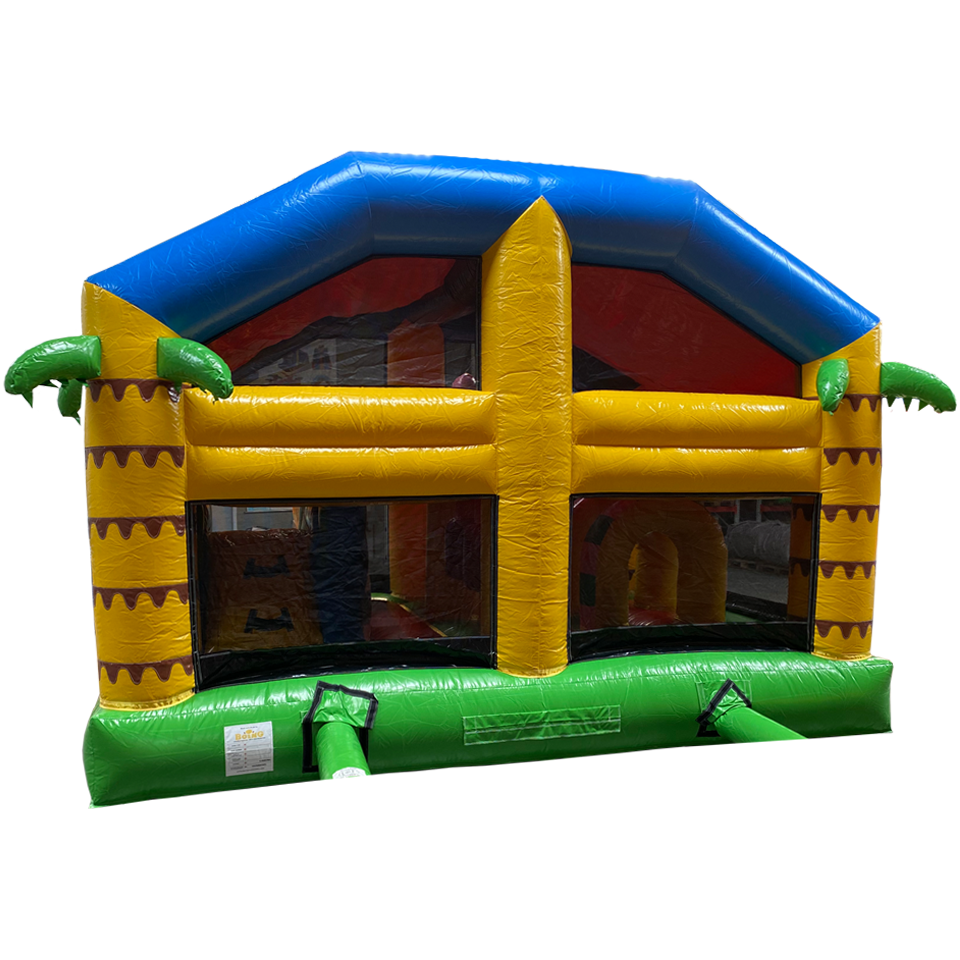 Multiplay Maxi Flamant Rose Château Gonflable 