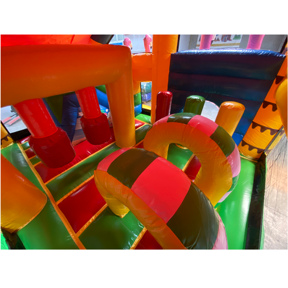 Multiplay Maxi Flamant Rose Château Gonflable 