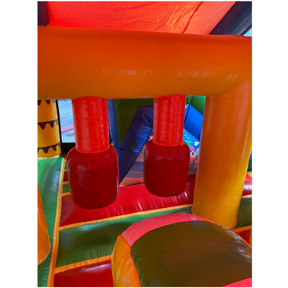 Multiplay Maxi Flamant Rose Château Gonflable 