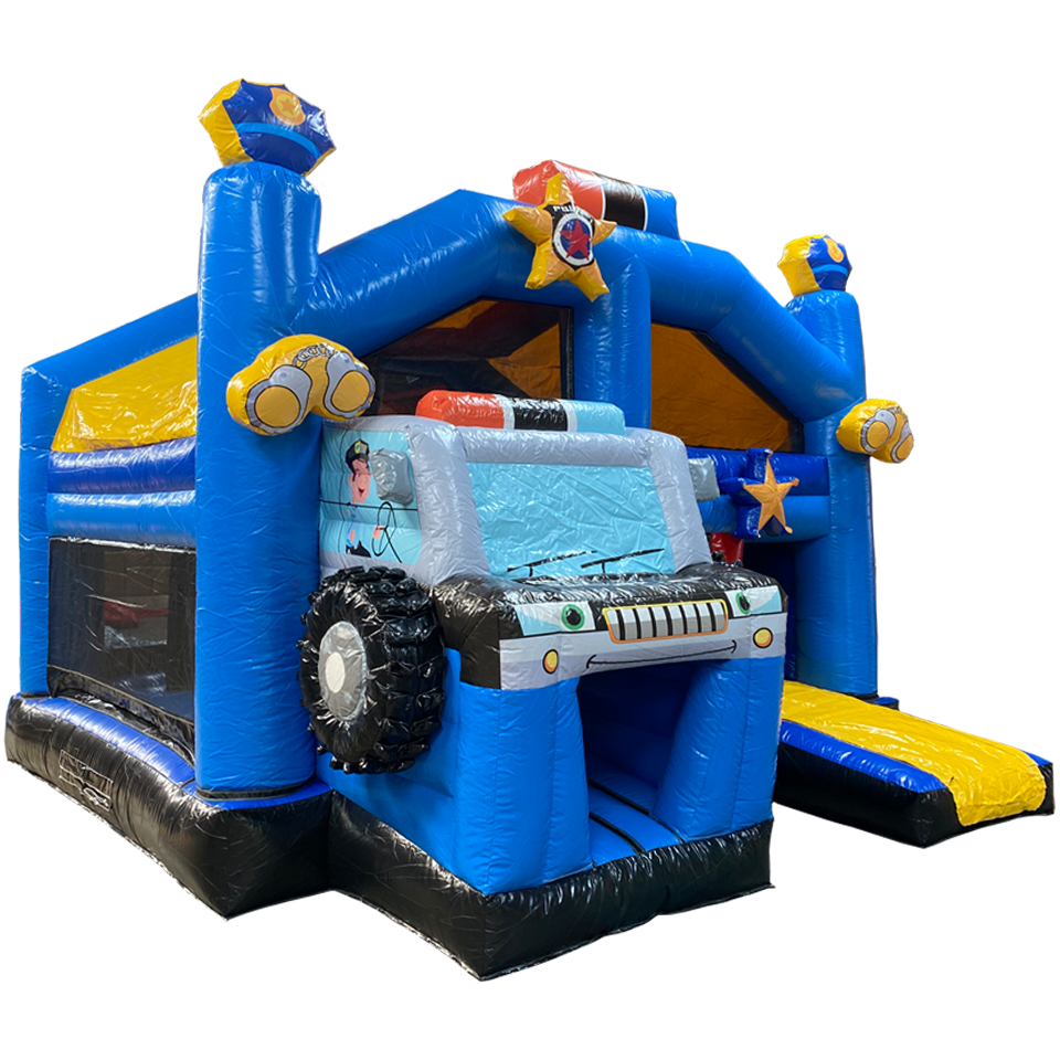 Multiplay Maxi Police Château Gonflable 