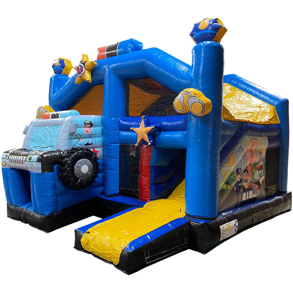 Multiplay Maxi Police Château Gonflable 