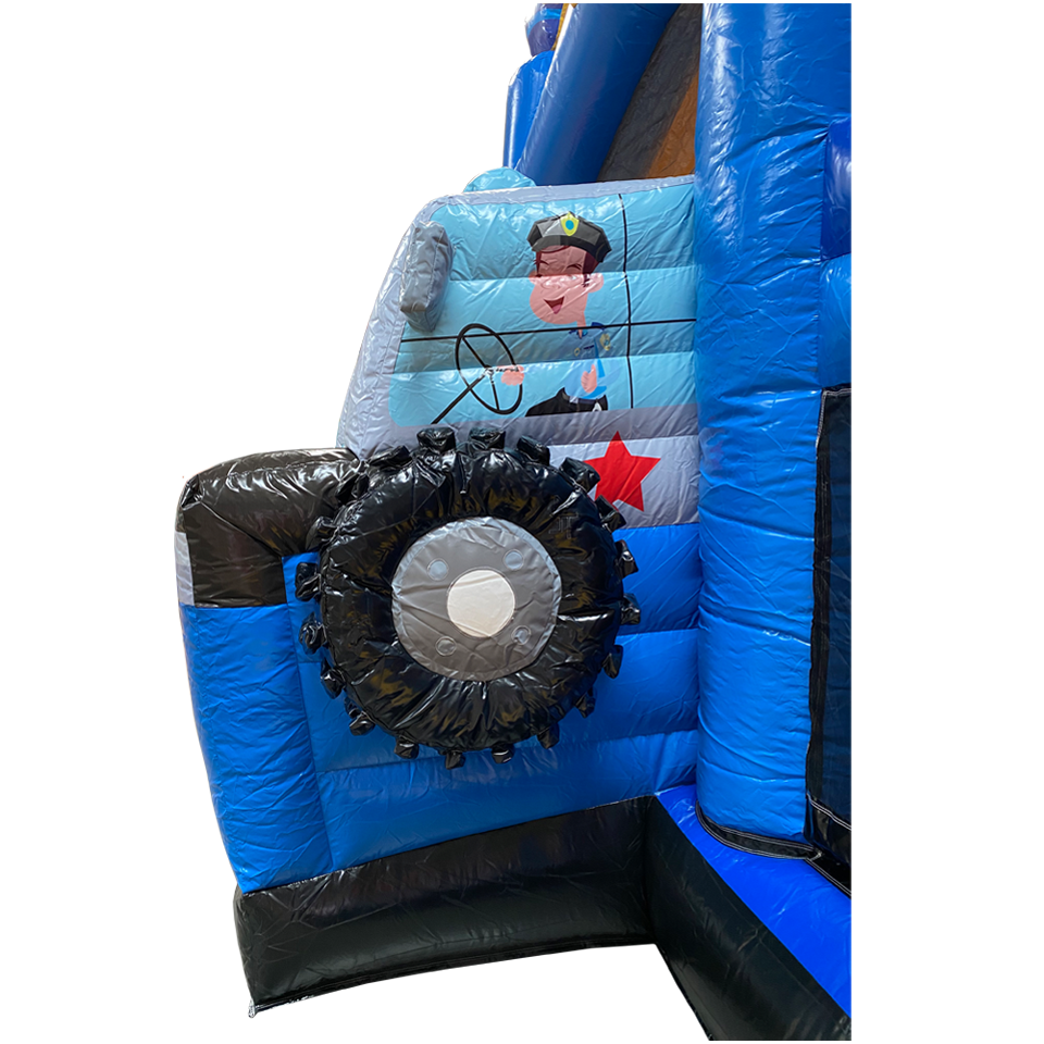 Multiplay Maxi Police Château Gonflable 