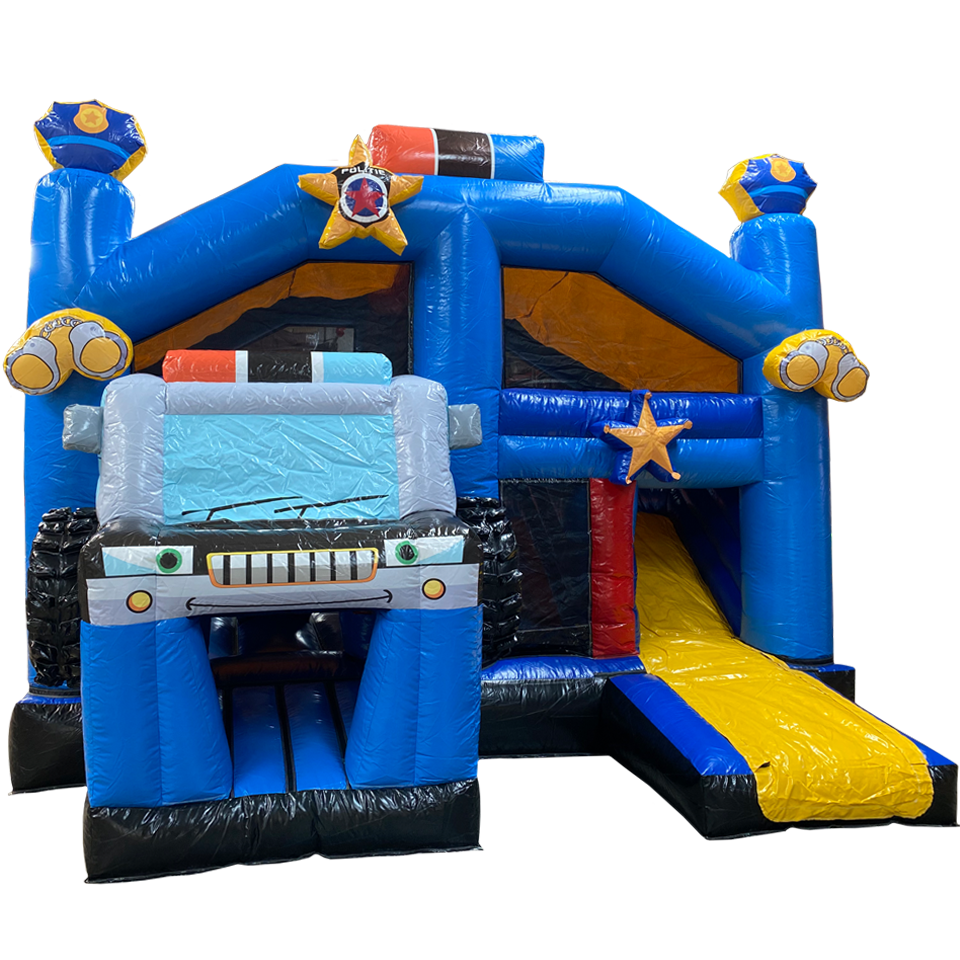 Multiplay Maxi Police Château Gonflable 
