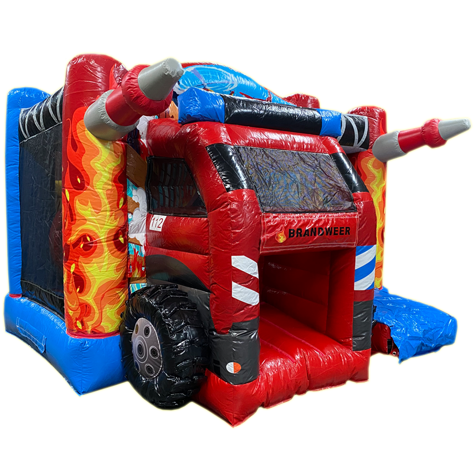 Multiplay Mini Brandweerwagen Springkasteel