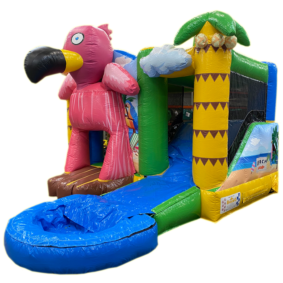 Multiplay Mini Flamingo Springkasteel