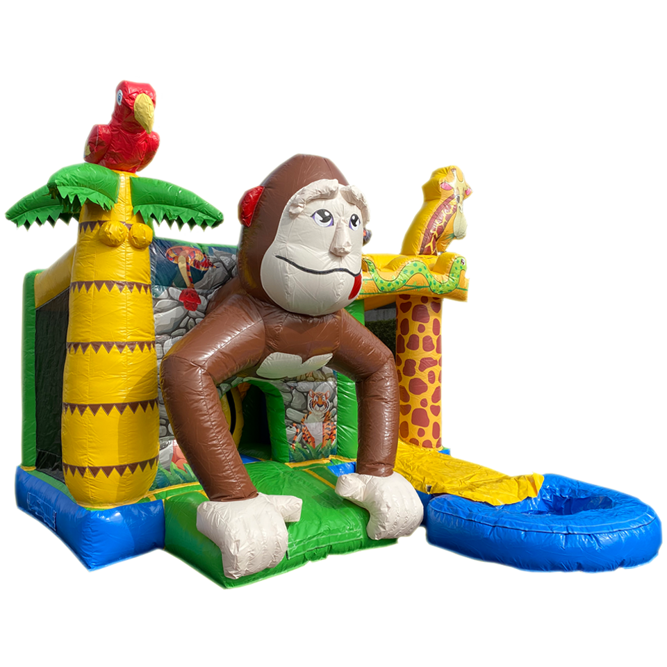 Mini Gorilla Springkasteel