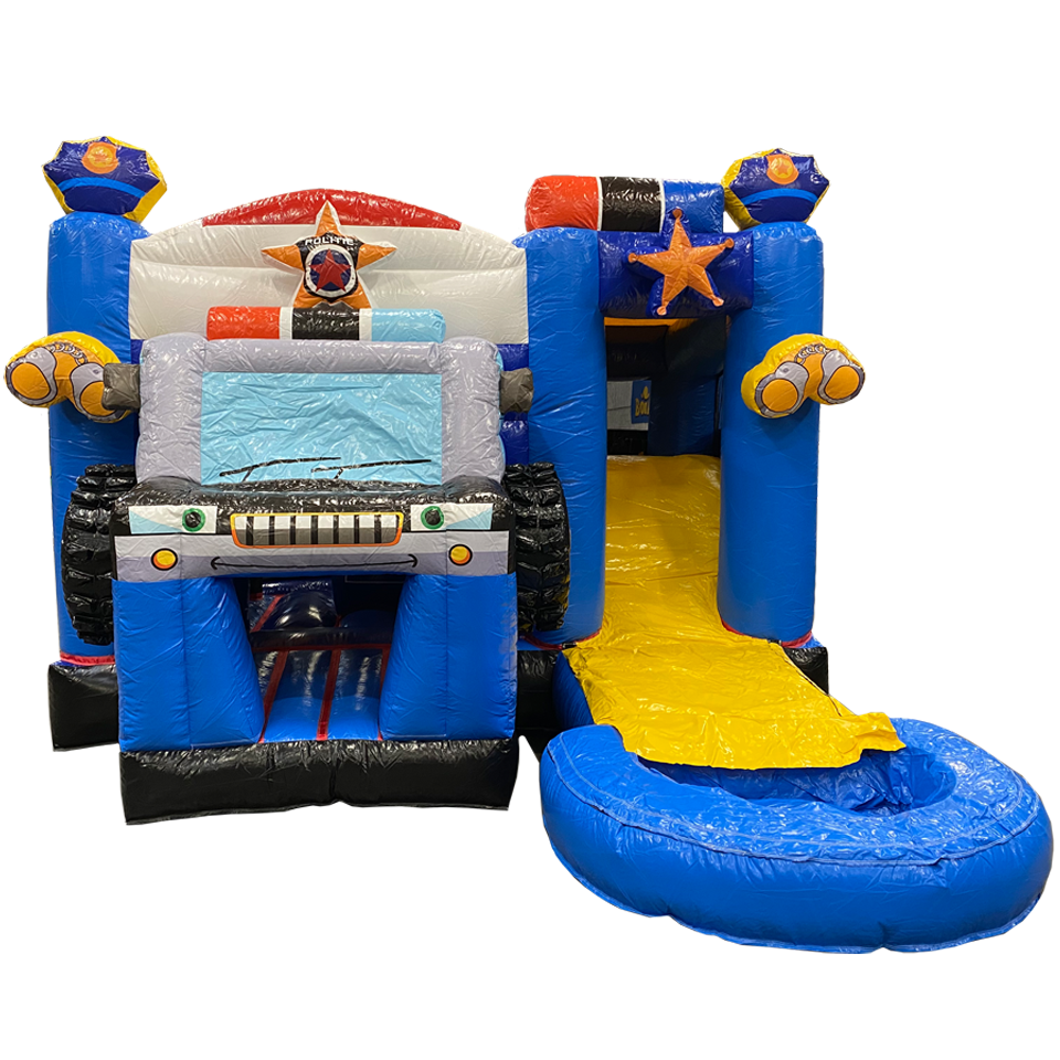 Multiplay Politie Springkasteel 