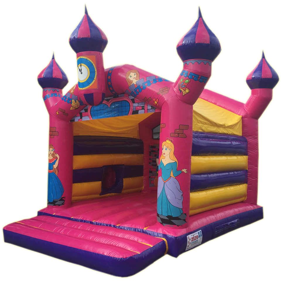 Aframe Midi Princesse Château avec toboggan