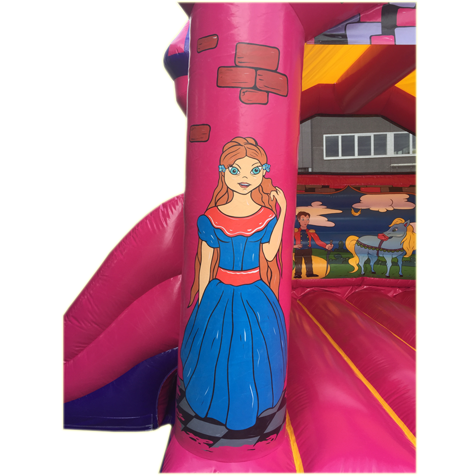Aframe Midi Princesse Château avec toboggan