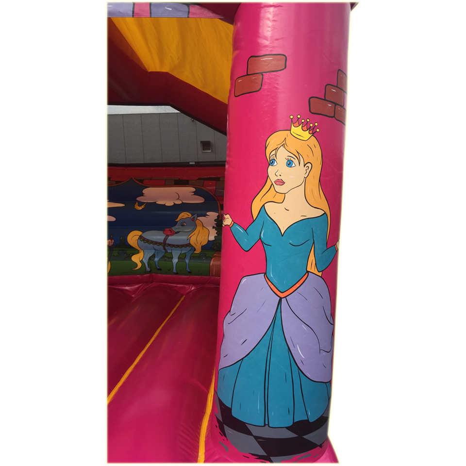 Aframe Midi Princesse Château avec toboggan