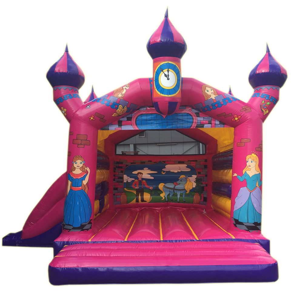 Aframe Midi Princesse Château avec toboggan