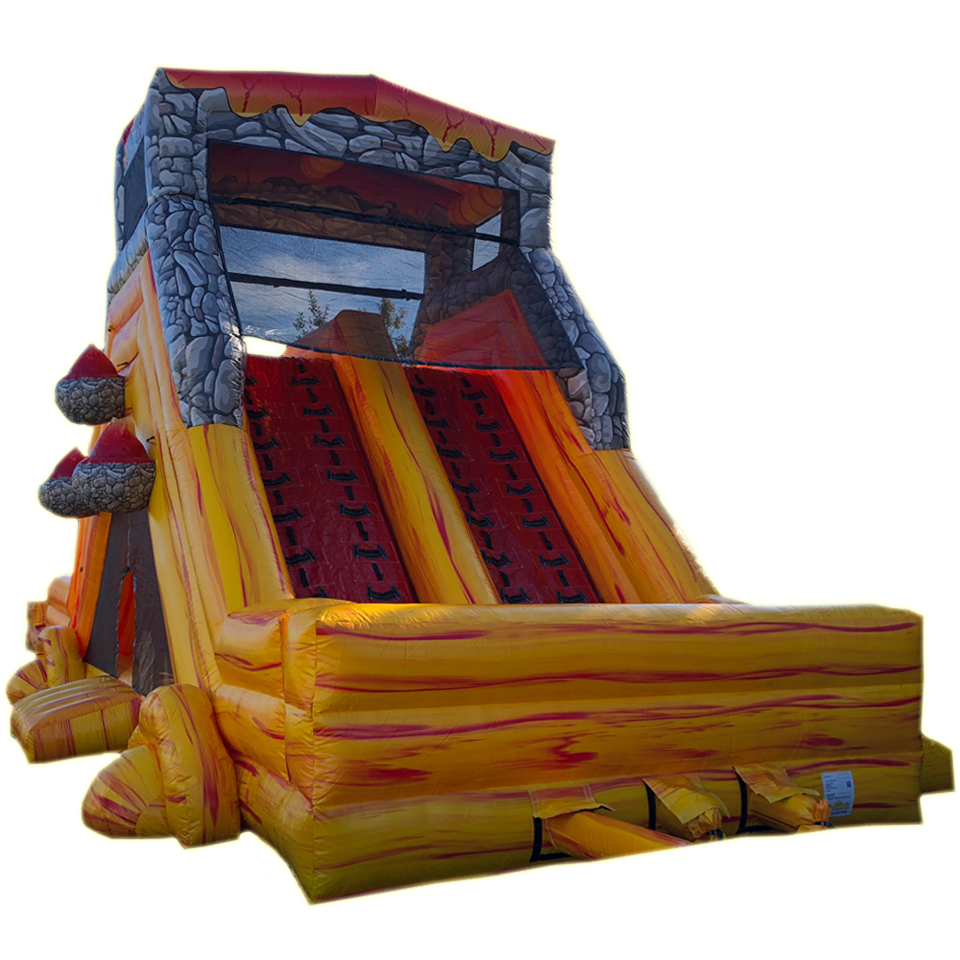 Toboggan Volcan à Golf